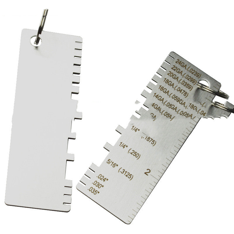 Weld Measuring Scale Thickness Gauge