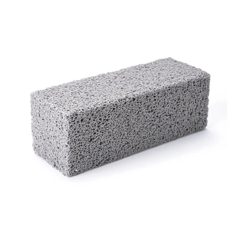 1Pc BBQ Grill Cleaning Brush Brick Block Barbecue Cleaning Stone Pumice Brick for Barbecue Rack Outdoor Kitchen BBQ Tools