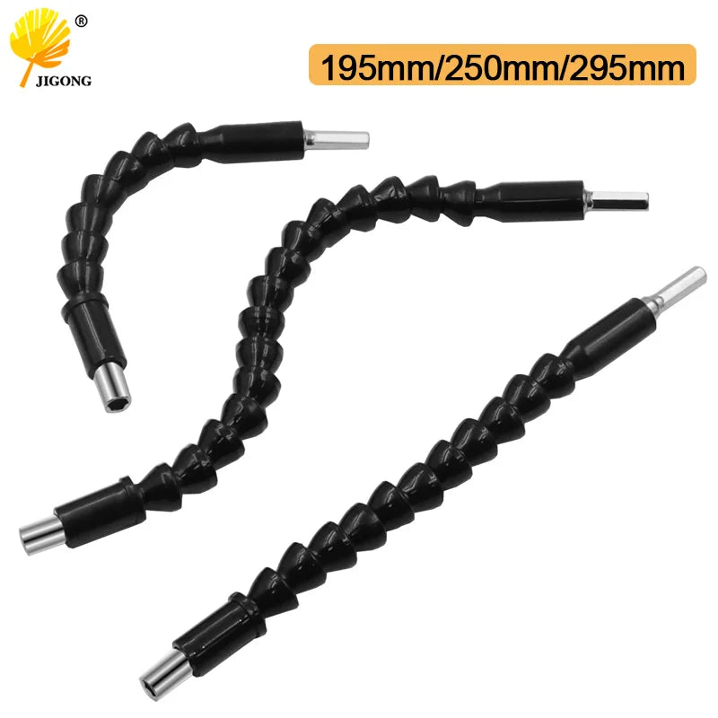 Flexible Shaft Extension Screwdriver Bit Holder for Electronic Drill 195Mm 250Mm 295Mm