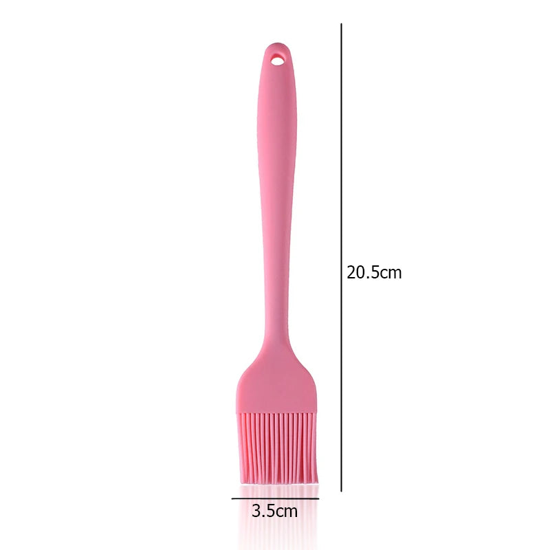 Silicone Basting Brush Upgrade Heat Resistant Pastry Brush Oil Brush for BBQ Cooking Baking and Grilling JT63