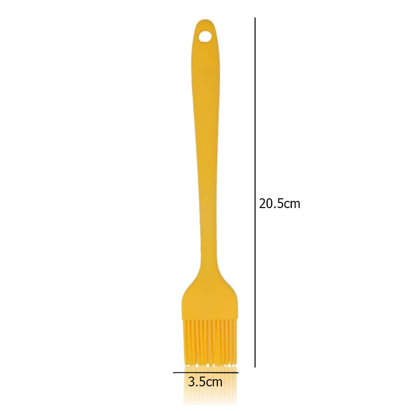 Silicone Basting Brush Upgrade Heat Resistant Pastry Brush Oil Brush for BBQ Cooking Baking and Grilling JT63