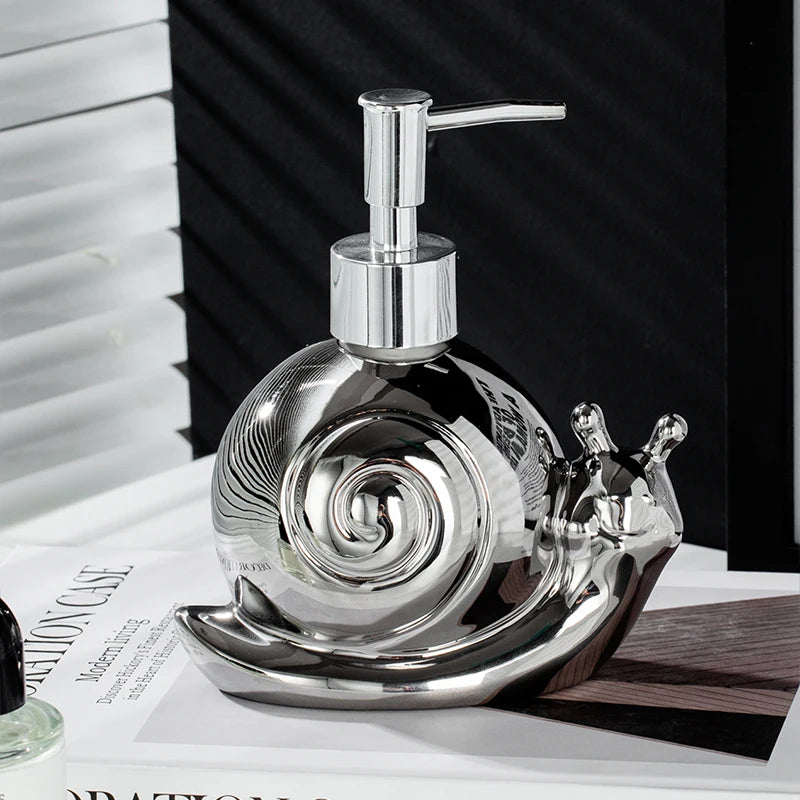 Bathroom Supplies Ceramic Emulsion Bottle Bathroom Shower Gel Press Bottle Creative Soap Dispenser Bathroom Decoration Modern