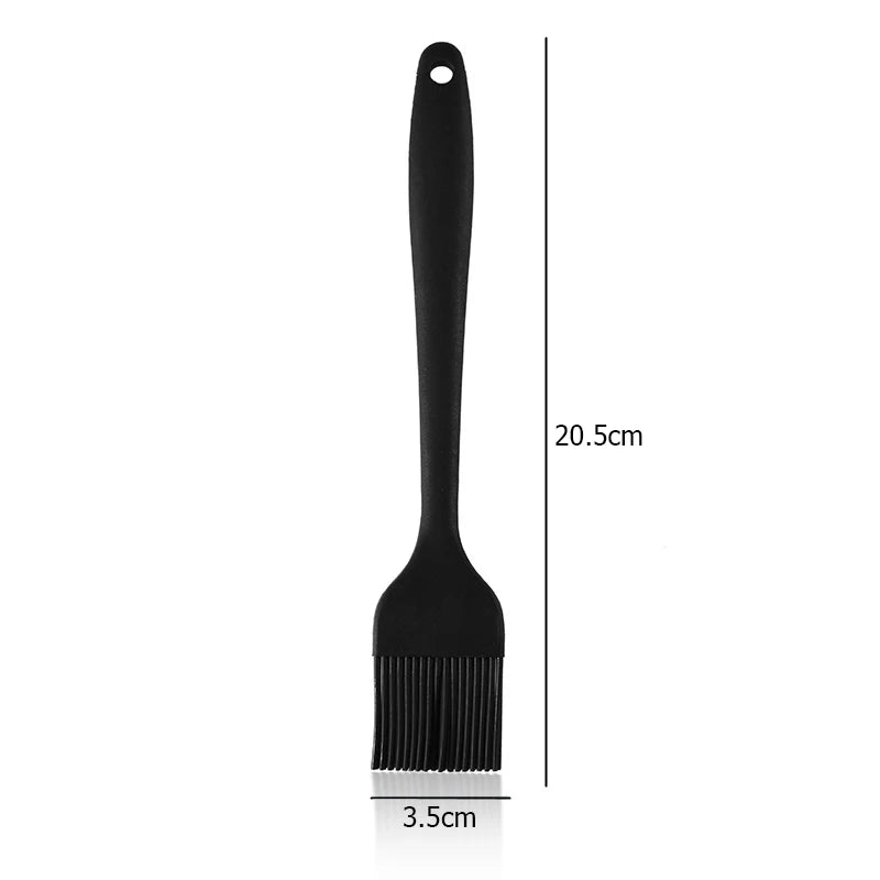 Silicone Basting Brush Upgrade Heat Resistant Pastry Brush Oil Brush for BBQ Cooking Baking and Grilling JT63