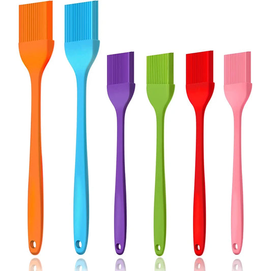 Silicone Basting Brush Upgrade Heat Resistant Pastry Brush Oil Brush for BBQ Cooking Baking and Grilling JT63